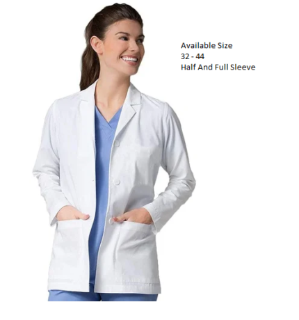 Lab cot (Apron) White